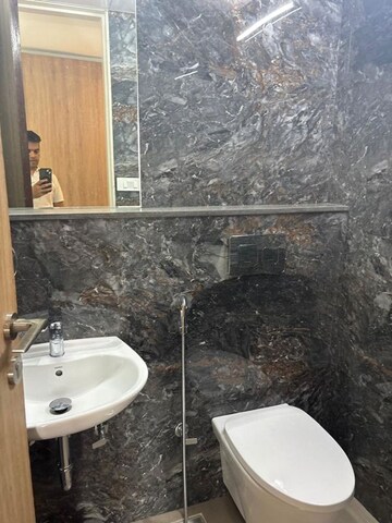 Bathroom in 2 BHK Apartment at Dosti Eastern Bay, Wadala – for Rent