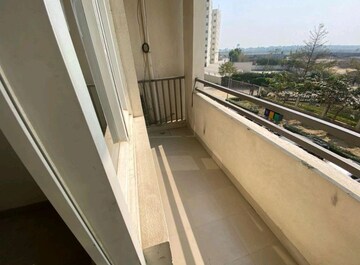 Balcony in 2 BHK Apartment at Wave Executive Floors, Wave City – for Rent