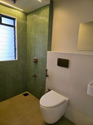 Bathroom in 3 BHK Apartment at Dosti Eastern Bay Phase 1, Wadala – for Rent