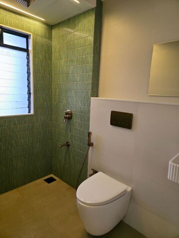 Bathroom in 3 BHK Apartment at Dosti Eastern Bay Phase 1, Wadala – for Rent