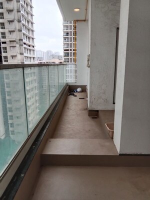 Balcony in 3.5 BHK Apartment at Omkar Alta Monte, Malad East – for Rent