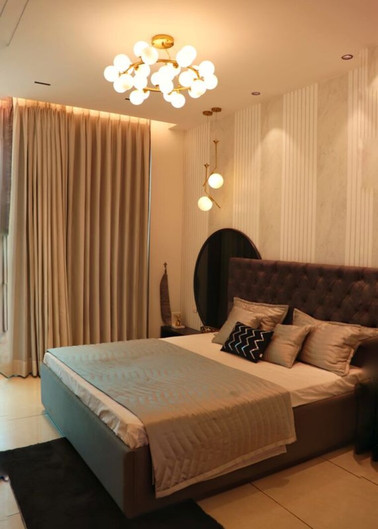 Bedroom, green-valley-residencia 3 Bedroom 193 Sq.Yd. Apartment In Ghazipur Zirakpur 10018099