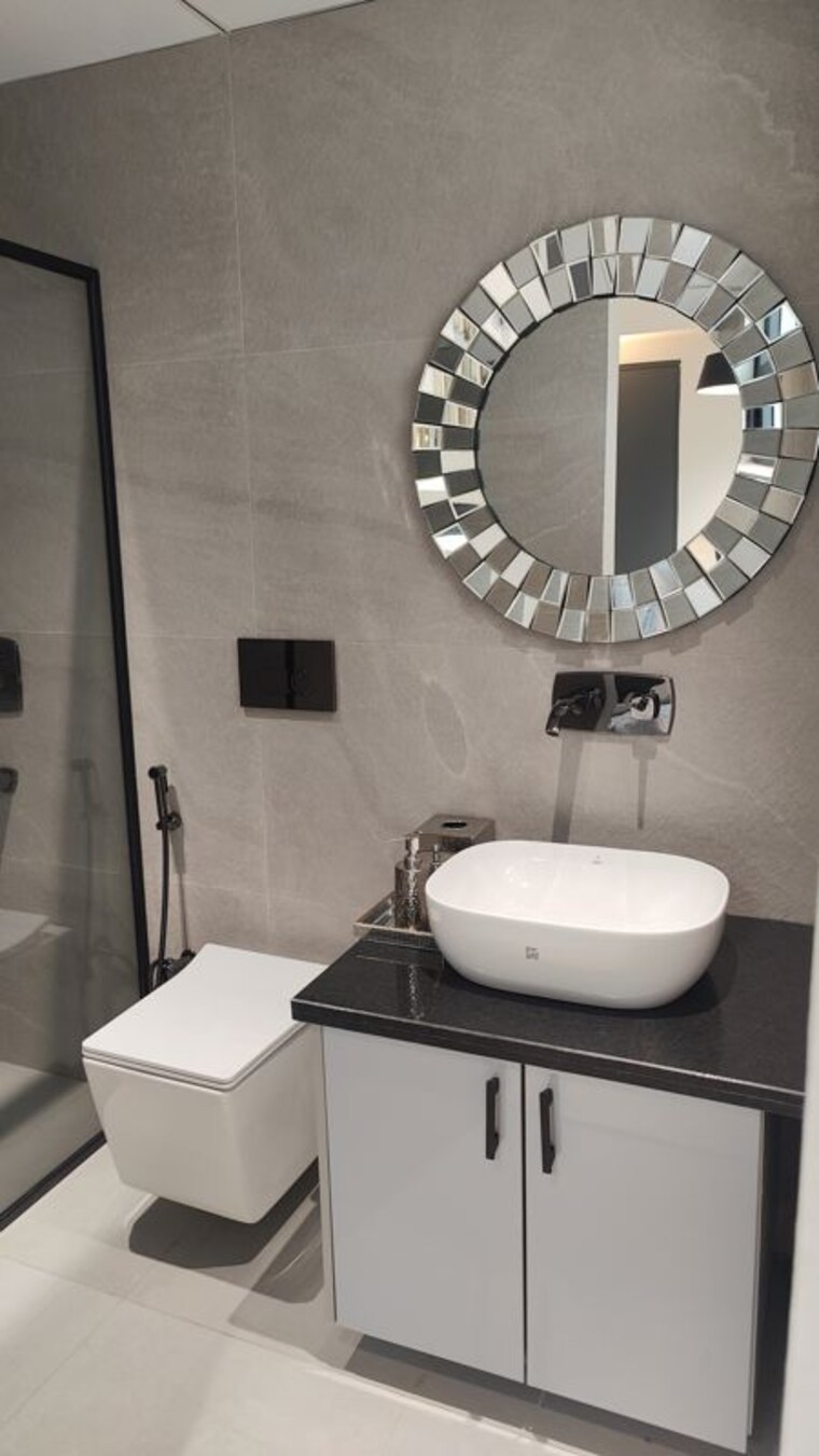 Bathroom, hermitage-royale 3 Bedroom 1880 Sq.Ft. Apartment In Ramgarh Bhudda Zirakpur 10017168