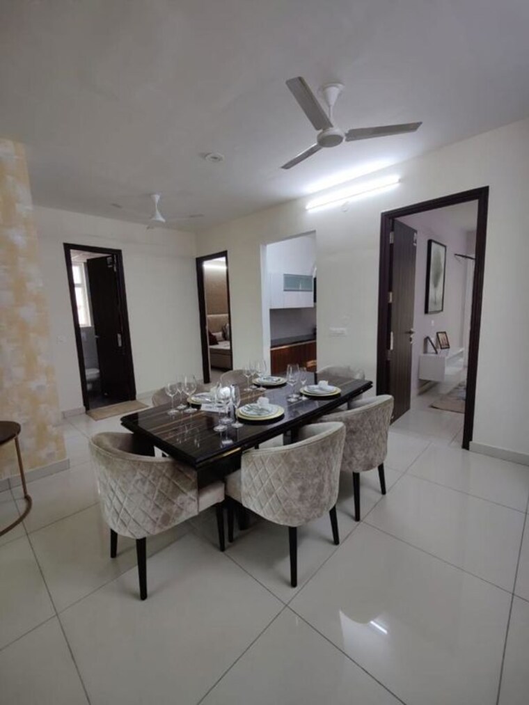 Master Bedroom, hermitage-centralis 3 Bedroom 1854 Sq.Ft. Apartment In Vip Road Zirakpur 10003092