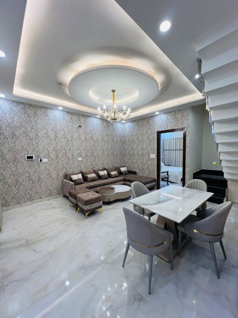 Living Room, ambala highway 3 Bedroom 100 Sq.Yd. Villa In Ambala Highway Zirakpur 10043121