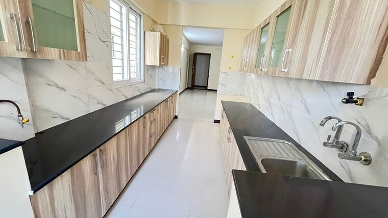 Kitchen, av6-trayam 2.5 Bedroom 1300 Sq.Ft. Apartment In Hsr Layout Bangalore 10043122