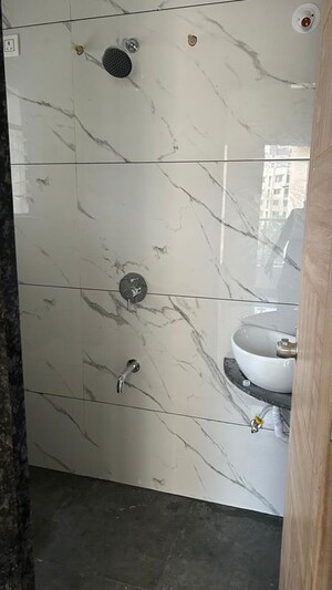 Bathroom in 3 BHK Apartment at Sukhwani Coloronic, Ravet – for Rent