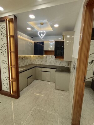 Kitchen in 3 BHK Builder Floor at Uttam Nagar – for Sale
