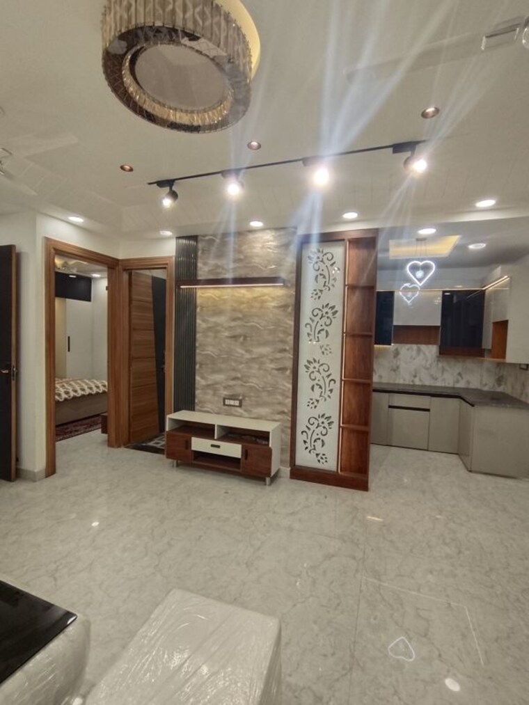 Living Room, uttam nagar 3 Bedroom 100 Sq.Yd. Builder Floor In Uttam Nagar Delhi 10043161