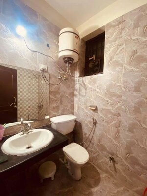 Bathroom in 3 BHK Apartment at Ansal Sushant Estate, Sector 52 – for Rent