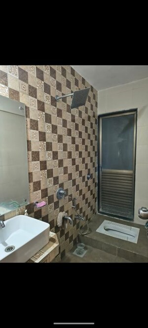 Bathroom in 2 BHK Apartment at Dosti Vihar, Samata Nagar – for Rent