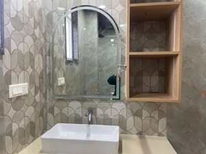 Bathroom in 3.5 BHK Builder Floor at Godrej Woods, Sector 43 – for Rent