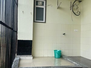 Bathroom in 3.5 BHK Builder Floor at Godrej Woods, Sector 43 – for Rent
