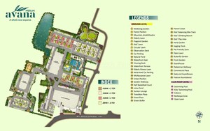 Master Plan in 2 BHK Apartment at Merlin Avana, Tollygunge – for Sale