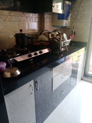 Kitchen in 1 BHK Apartment at JVM Olive, Bhayandarpada – for Sale