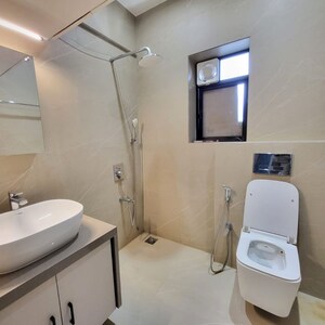 Bathroom in 2 BHK Apartment at Mittal Phoenix Towers, Lower Parel – for Rent