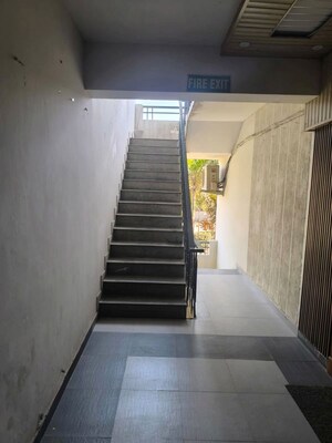 Staircase in 3 BHK Apartment at Kajaria Greens, Alwar Bypass Road – for Sale