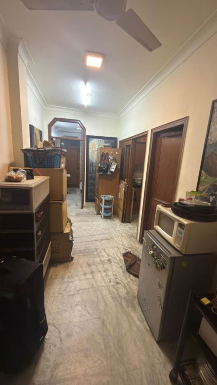 Living Room, malviya nagar 2 Bedroom 100 Sq.Yd. Builder Floor In Malviya Nagar Delhi 10043412