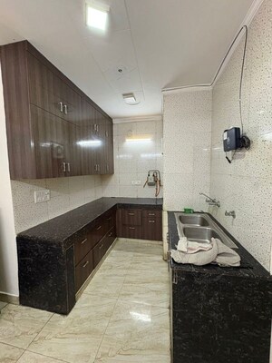 Kitchen in 2 BHK Builder Floor at Malviya Nagar – for Rent