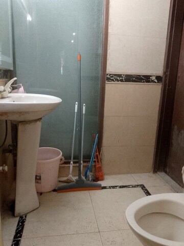 Bathroom in 2.5 BHK Builder Floor at Greater Kailash I – for Rent