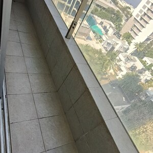 Balcony in 3 BHK Apartment at Enpar Lotus Residency, Empire Mill – for Rent