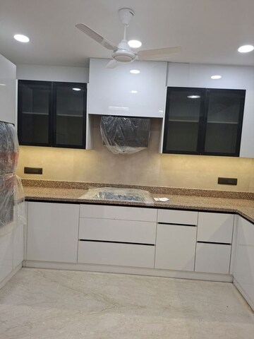 Kitchen in 3 BHK Builder Floor at South Extension ii – for Rent