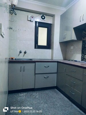 Kitchen in 2 BHK Builder Floor at Sushant Lok 2, Sector 57 – for Rent