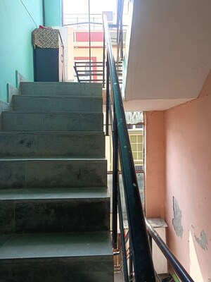 Staircase in 2 BHK Builder Floor at Laxman Vihar Phase 2 – for Sale