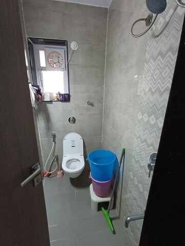 Bathroom in 3 BHK Apartment at Ranade Yashodhan, Mayur Colony – for Rent