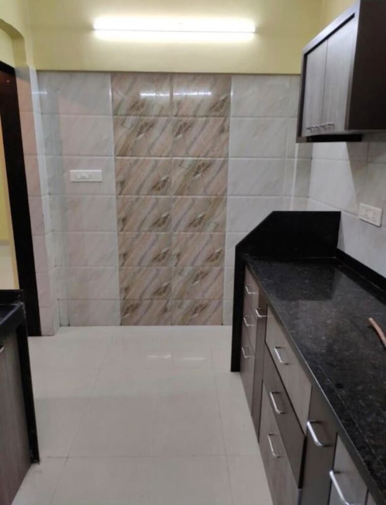 Kitchen, omkar-apartment 1 RK 270 Sq.Ft. Apartment In Borivali East Mumbai 10043451