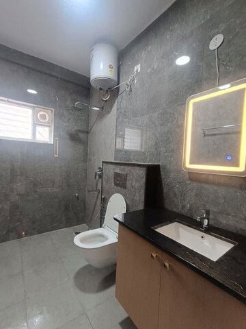 Bathroom in 3 BHK Apartment at Natasha Penta, Infantry Road – for Rent
