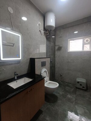 Bathroom in 3 BHK Apartment at Natasha Penta, Infantry Road – for Rent