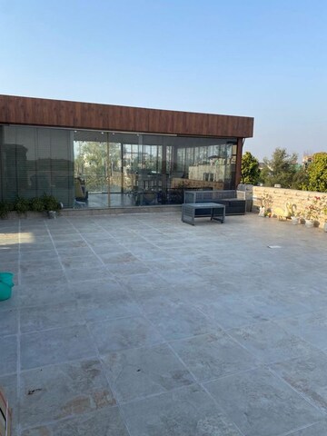 Terrace in 4 BHK Builder Floor at Anand Lok – for Rent