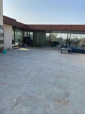 Terrace in 4 BHK Builder Floor at Anand Lok – for Rent