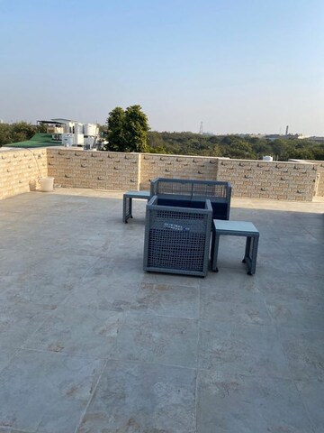 Terrace in 4 BHK Builder Floor at Anand Lok – for Rent
