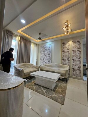 Living Room in 3 BHK Apartment at Malwa Escon Arena, Lohgarh – for Rent