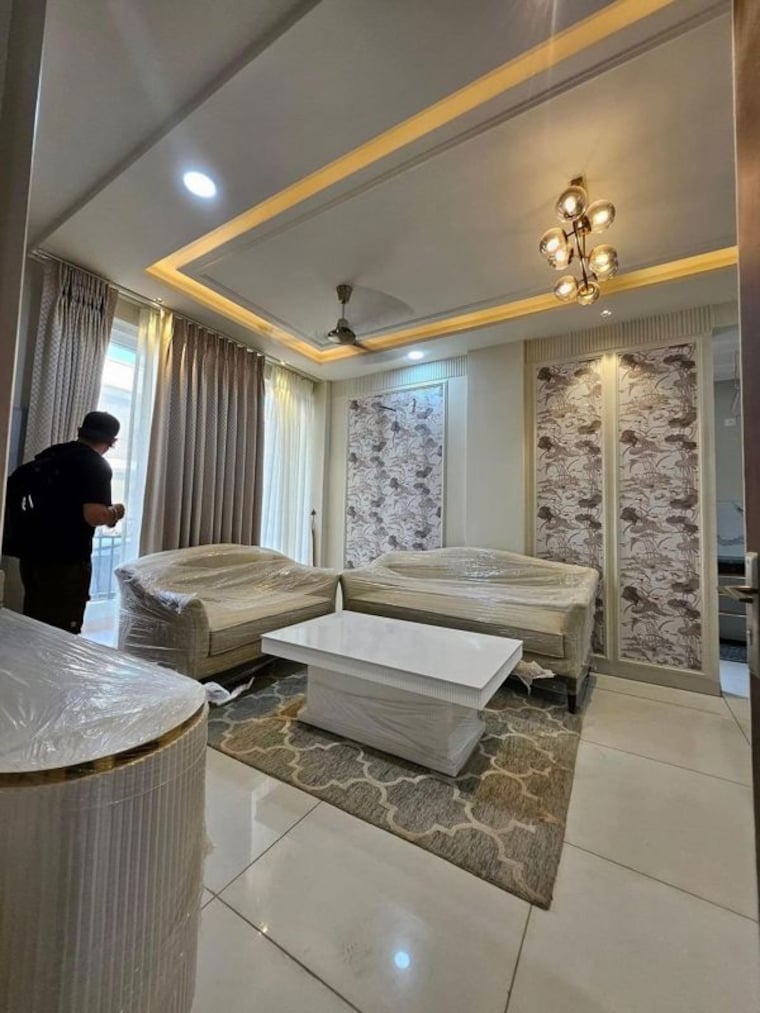 Living Room, malwa-escon-arena 3 Bedroom 1950 Sq.Ft. Apartment In Lohgarh Zirakpur 9493426