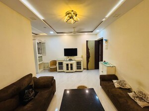 Living Room in 2 BHK Apartment at Casa Blanca Apartment Andheri, Andheri West – for Rent