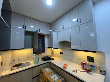 Kitchen in 3 BHK Apartment at Oxirich Avenue, Ahinsa Khand 2 – for Rent