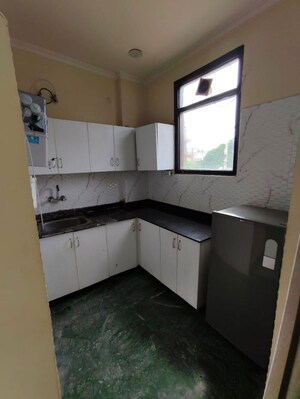 Kitchen in 1 BHK Builder Floor at Ansal Sushant Lok I, Sector 43 – for Rent