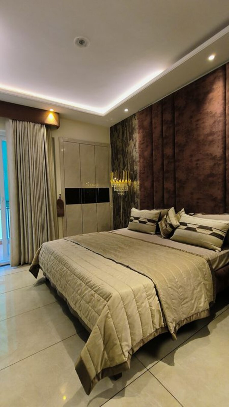 Bedroom, motia-harmony-greens 3 Bedroom 1755 Sq.Ft. Apartment In Kishanpura Zirakpur 10037897