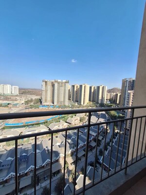 Balcony in 3 BHK Apartment at Pride World City Kingsbury, Charholi Budruk – for Rent