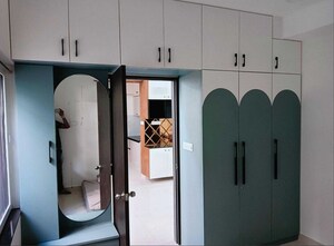 Building Lobby in 2 BHK Apartment at Greenmark Mayfair Apartments, Tellapur – for Rent