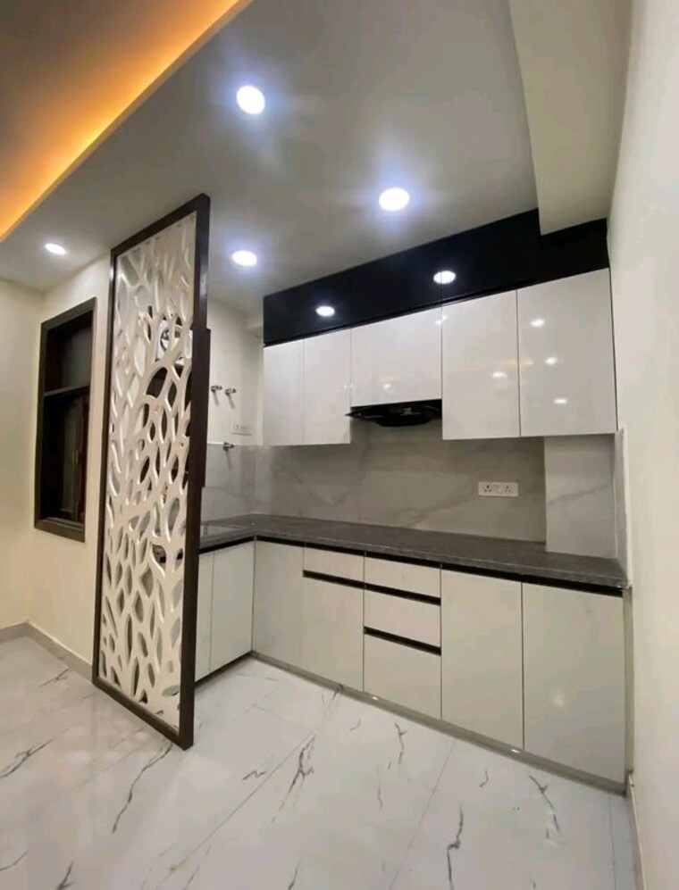 Kitchen, palm-residency-chhatarpur 2 Bedroom 1000 Sq.Ft. Builder Floor In Chattarpur Delhi 10043684