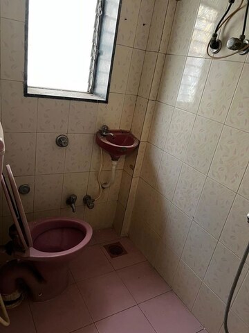 Bathroom in 1 BHK Apartment at Safal Shree Saraswati CHSL Plot 8 A, Chembur – for Rent