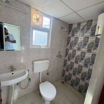 Bathroom in 2 BHK Apartment at Signature The Millennia 3, Sector 37d – for Rent