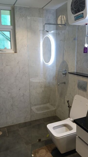 Bathroom in 3 BHK Apartment at Maya Green Lotus Utsav, International Airport Road – for Sale