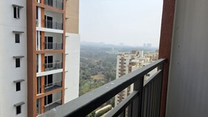 Balcony in 3 BHK Apartment at Aparna Sarovar Zicon, Nallagandla – for Sale
