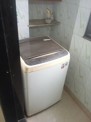 Bathroom in 1 BHK Apartment at Satellite Garden, Goregaon East – for Rent