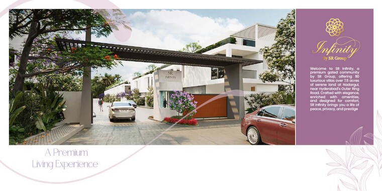 Exterior View, almasguda 5 Bedroom 2530 Sq.Ft. Villa In Almasguda Hyderabad 10043765